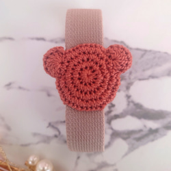 おめかしくまちゃん（縦バージョン）ランチ・手帳ベルト【送料無料】 7枚目の画像