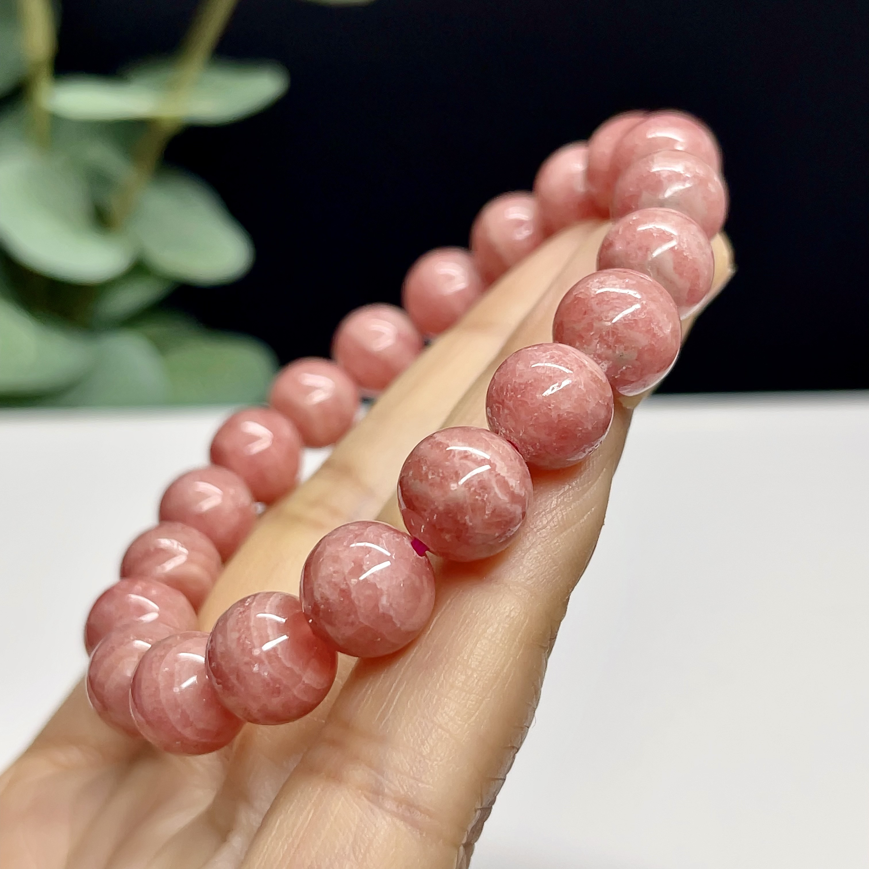 【インカローズ　ブレスレット　ロードクロサイト 天然石【高品質】1