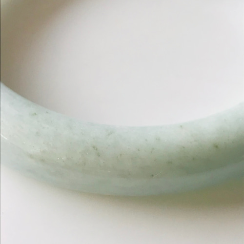 B310-082] ジェイド JADE ヒスイ 本翡翠 バングル ミャンマー産 