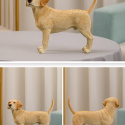 オブジェ ラブラドール モチーフ S size 樹脂製 置物 オーナメント インテリア 犬 かわいい ch-1198 8枚目の画像