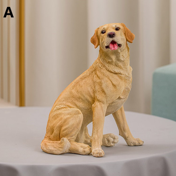 オブジェ ラブラドール モチーフ S size 樹脂製 置物 オーナメント インテリア 犬 かわいい ch-1198 5枚目の画像