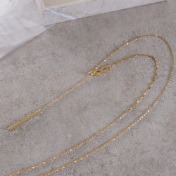 Y 字 スライド式 ネックレス インフィニティ / サージカルステンレス ネックレス・ペンダント Repisol 通販｜Creema(クリーマ ...