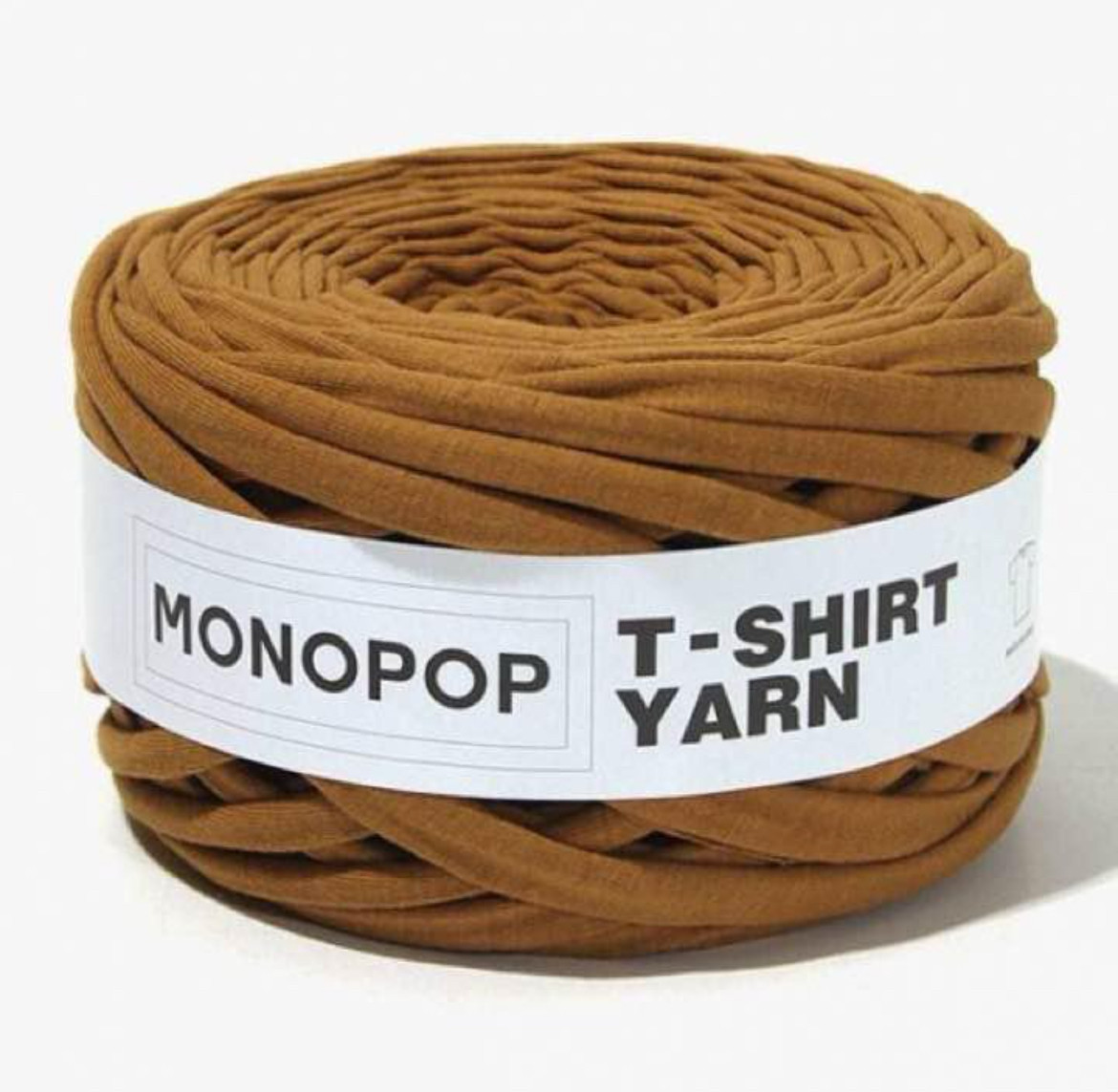 5m¥400】キャラメル✧MONOPOP✧Tシャツヤーン✧ズパゲッティ 糸 