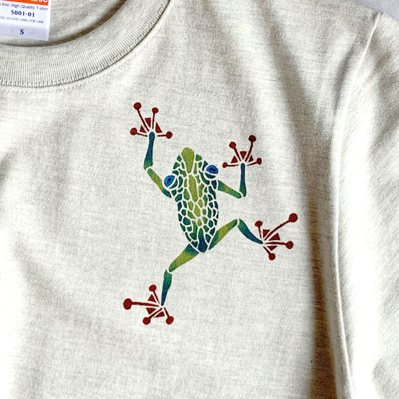 Creema限定　福袋　型染めTシャツ　選べる２枚　生き物セット　送料無料！ 13枚目の画像