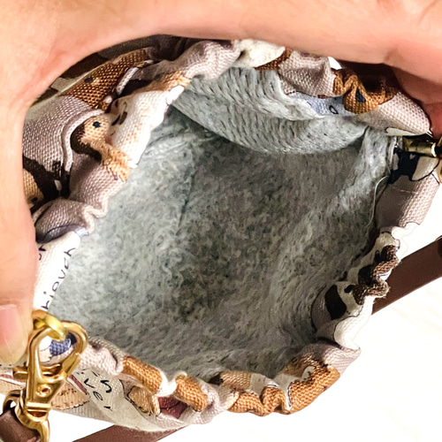 臭わない！マナーポーチ ワンちゃんベージュ おもちゃ・ペット小物 ku  