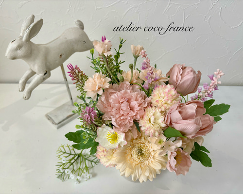 ギフト4特典】優しいピンクの花ポット ギフトフラワー フラワー