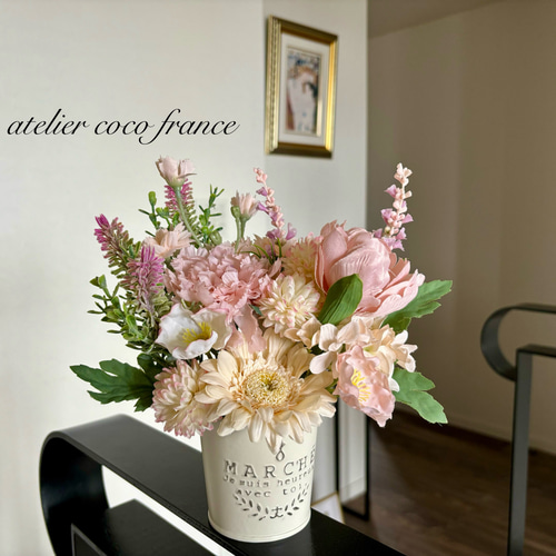 ギフト4特典】優しいピンクの花ポット ギフトフラワー フラワー