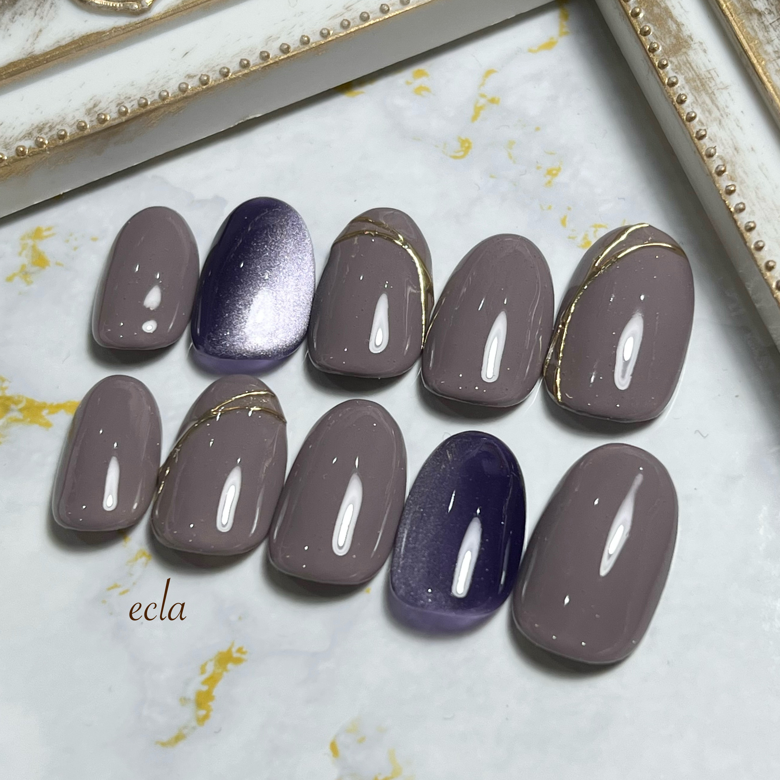 マグネットネイル　ゴールドライン　♡カラー変更0円♡ マグネットネイル ゴールドライン ♡カラー変更0円♡ （楽天市場
