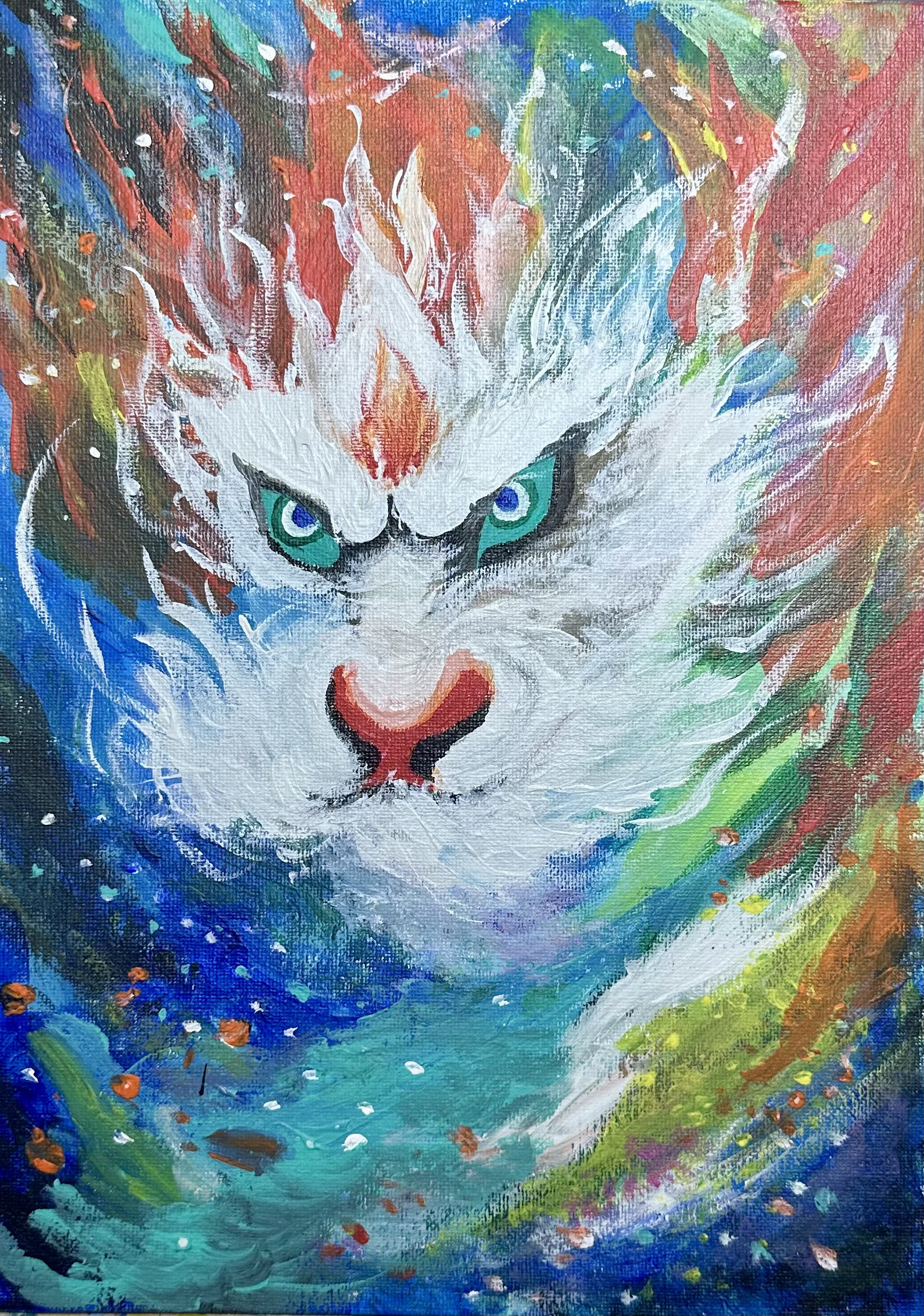 原画no.49 歳月静好 Ω 絵画 