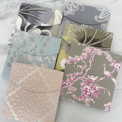 茶道女史✨こんなの欲しかった袱紗ばさみ✨インポート生地使用✨オーダー制作承ります❗️ 2枚目の画像