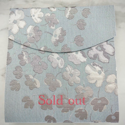 御礼sold out❗️茶道女史✨こんなの欲しかった袱紗ばさみ✨イギリス製生地使用✨オーダー制作承ります❗️ 1枚目の画像