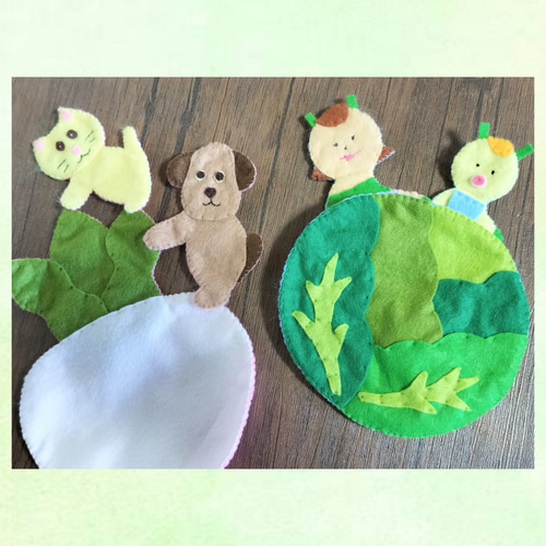 2wayエプロンシアター 『おおきなかぶ』『キャベツのなかから