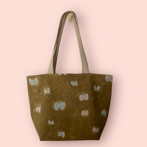 専用です！ミナペルホネン最新pomppiabrownトートバッグハンドメイド 専用です ミナペルホネン最新pomppiabrownトートバッグ