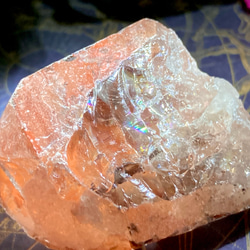 ブラジル ゴイアス州産　レッド　レムリアンシードクリスタル 原石　赤水晶 6枚目の画像