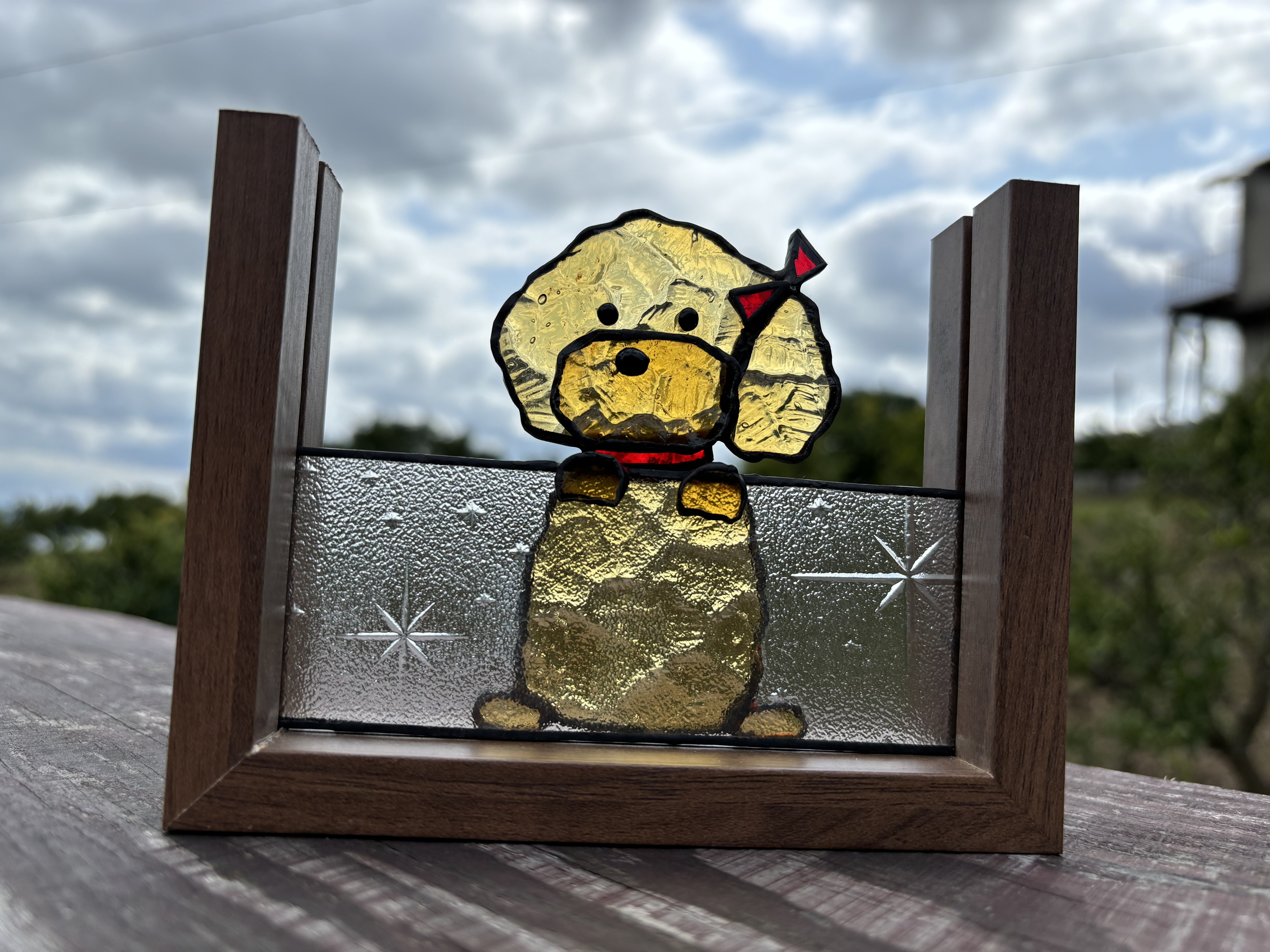 ステンドグラス（ミノカサゴ置物❄プロフ必読 ステンドグラス（ミノカサゴ置物❄プロフ必読