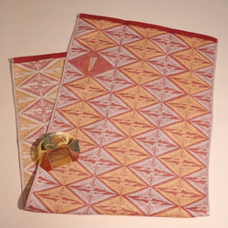 ＯＳＡＫＡＣＯＣＯＮ　３重ガーゼタオル　向鶴菱　サイズ85×34ｃｍ　綿100％　大阪泉州製 1枚目の画像