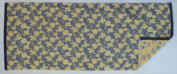 ＯＳＡＫＡＣＯＣＯＮ　３重ガーゼタオル　瓢箪唐草　サイズ85×34ｃｍ　綿100％　大阪泉州製 2枚目の画像