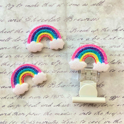 きらきらユニコーン回転式名札クリップ その他入園グッズ rojo