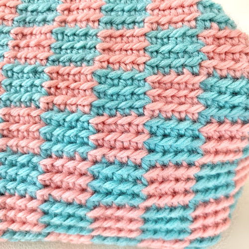 市松模様❃炭治郎❃巾着ポーチ | Pocket Crochet ❃ポケット