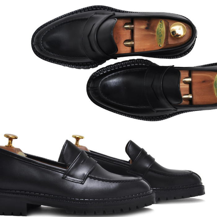 レザーローファー 本革ローファー メンズローファー 本革 オーダーシューズ 靴