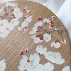 「さくらの窓」桜　絵画　工芸品　アート 2枚目の画像