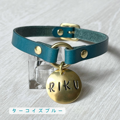 オーダー窓口】ペット用チョーカー 四つ編みタイプ オーダー窓口