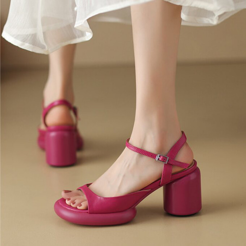 レディース本革レザー靴通勤散歩旅行 夏シューズ サンダル パンプス