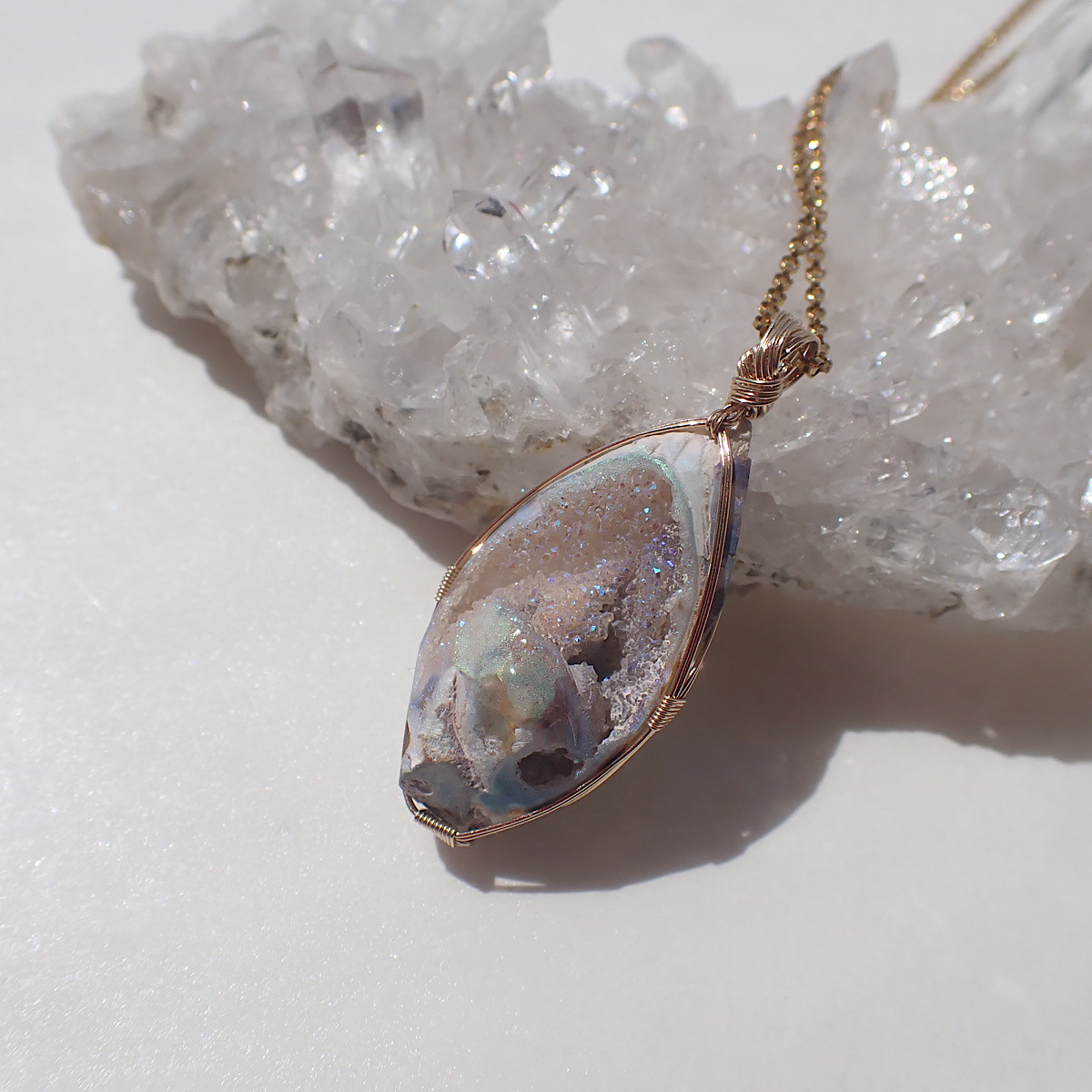 女神巻き®︎スパイラライトのペンダントトップ 11,360円