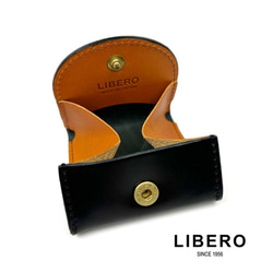 【全4色】LIBERO リベロ 日本製 新喜皮革×栃木レザー コードバン ボックス型コインケース 6枚目の画像