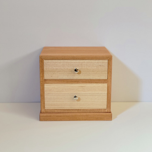 夢二と桐箱小物入れ