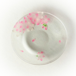 桜の丸小皿✿二枚組 4枚目の画像