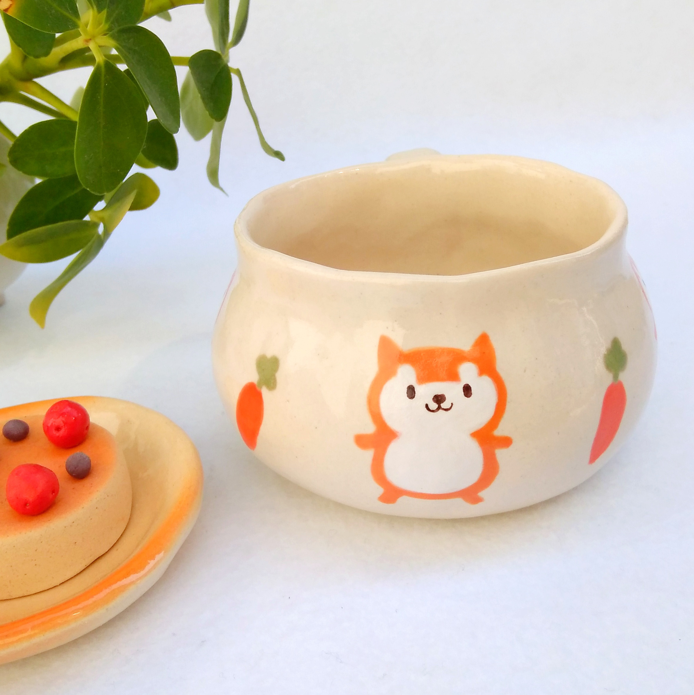 柴犬イラスト・マグカップ２５０ｍｌ　犬の陶器　在庫１点 6,860円