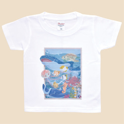 【Tシャツ（キッズサイズ）】海 2枚目の画像