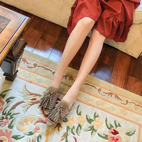 ♥春夏デザイン新作♥レディース本革個性的シューズパンプス　サンダル 21.5cm～26cm 1枚目の画像