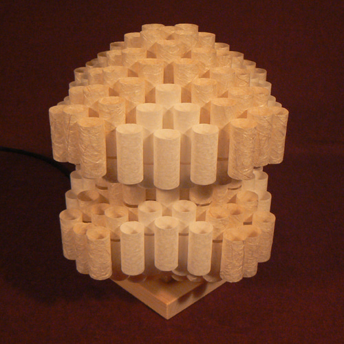 和紙の手作りランプシェード 美濃和紙使用 [楽] 10-1 どこにもない癒し