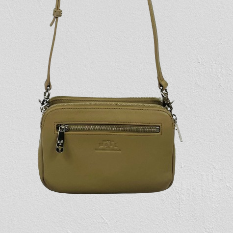 MahL+81　akkit〈アキット〉　本革　マルチポケット　ショルダーバッグ