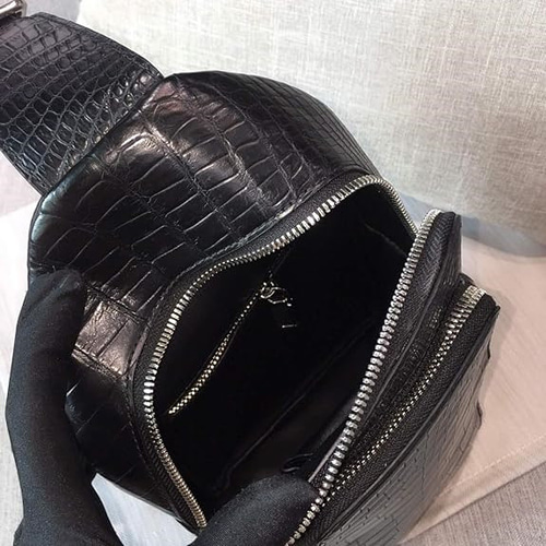 クロコダイル ワニ革保証 レザー 本革 2way 斜め掛け ワンショルダー  