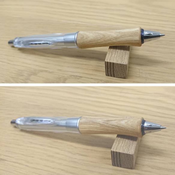 木軸ボールペン　グリップと本体　DR-Nオーク  DRBG-２　（中間色オーク）　ボールペン　木製　Dr.Grip 3枚目の画像