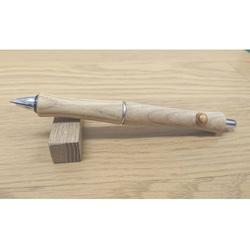 木軸ボールペン　DR-Nオーク  T-2　ボールペン　（中間色）＝　木製　Dr.Grip　ドクターグリップ　カスタムペン 1枚目の画像