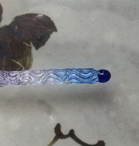ガラスペン「あけぼの」　ガラス製スポイト付属（約1ｍｌ） 3枚目の画像