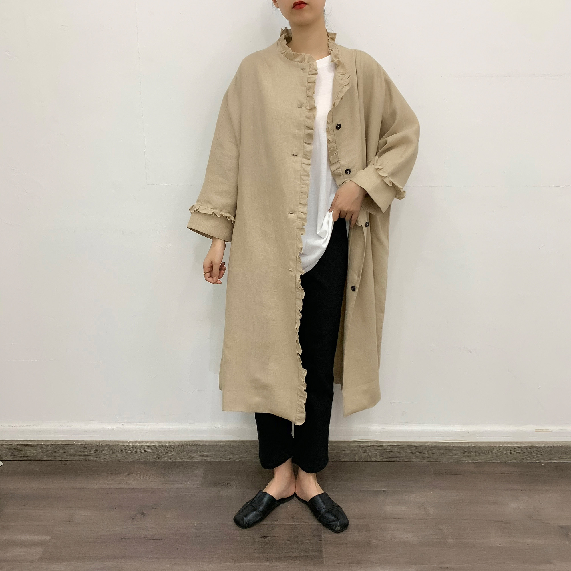 バーバリー ノバチェック ピンク 長袖シャツ 8071535 L 