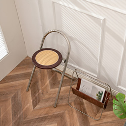 チェア 折りたたみ 木目 シンプル 椅子 おしゃれ インテリア スタイリッシュ コンパクト リビング ch-1187 4枚目の画像