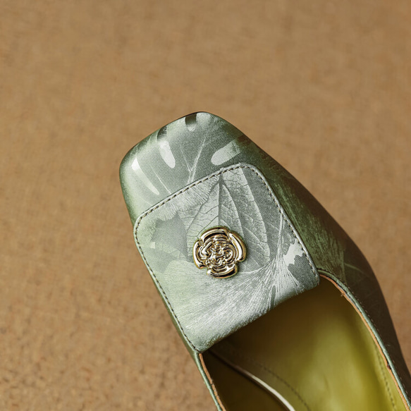 ★サイズ交換可能★本革製靴　ハンドメイドシューズ　ハイヒール　レディース パンプス 15枚目の画像