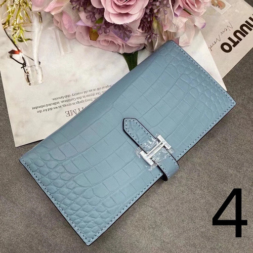 クロコダイル レザー ワニ革 本革 長財布 二つ折り財布 ビジネス財布