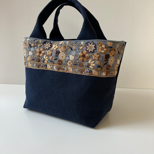みわ様 インド刺繍生地 トートバッグ ハンドメイド みわ様 インド刺繍生地 トートバッグ ハンドメイド 再販・受注制作