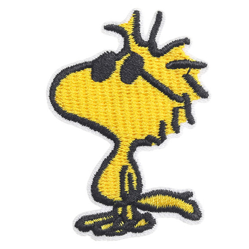 サングラス ウッドストック スヌービー アイロンワッペン 刺繍ワッペン