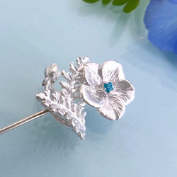 ネモフィラのピンブローチ ブローチ Garrotin 通販 17549099｜Creema
