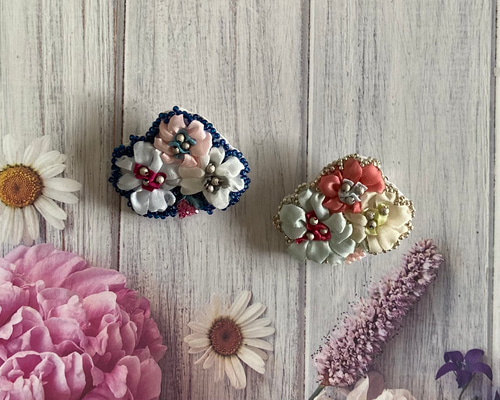 ★Ｋ18★リボンのブローチ bl-n10-11.jpg