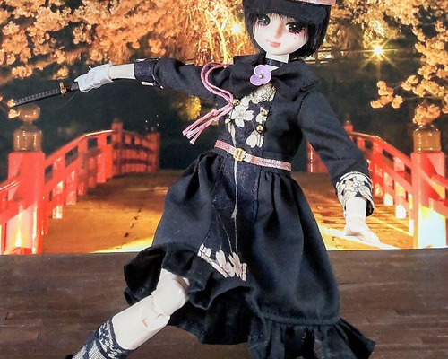 ドール服 1/4サイズ mdd msd スカート 5点セット bjdドール衣装