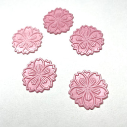 桜　シーリングスタンプ　５枚　専用シール付き 1枚目の画像